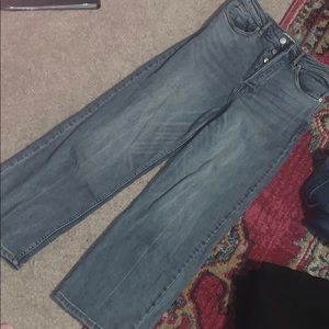 Free People Wide Leg Jeans